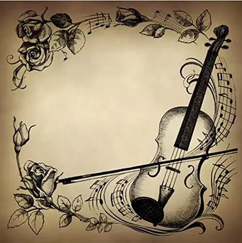20 Servietten Musik und Rosen im Vintage-Stil | Konzert | Tischdeko | Decoupage | Serviettentechnik 33x33cm 20 Servietten Musik und Rosen im Vintage-Stil | Konzert | Tischdeko | Decoupage | Serviettentechnik 33x33cm von ti-flair