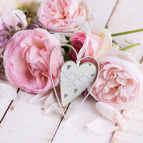 Servietten Papier 33x33cm 3-lagig 20 Stück - hochwertig & nachhaltig - Einweg Hochzeitsservietten - Papierservietten für Hochzeit Gastronomie Alltag - Pfingstrosen mit Vintage Herz Rosa Weiß Servietten Papier 33x33cm 3-lagig 20 Stück - hochwertig & nachhaltig - Einweg Hochzeitsservietten - Papierservietten für Hochzeit Gastronomie Alltag - Pfingstrosen mit Vintage Herz Rosa Weiß von ti-flair