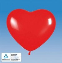 Herzballon Small Heart - Druchmesser: 12 cm - rot - 13 Stück/Paket Herzballon Small Heart - Druchmesser: 12 cm - rot - 13 Stück/Paket von tib