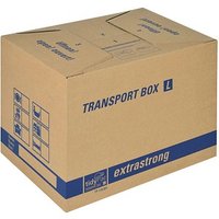 10 tidyPac® Umzugskartons Transport Box L 50,5 x 35,5 x 37,0 cm von tidyPac®