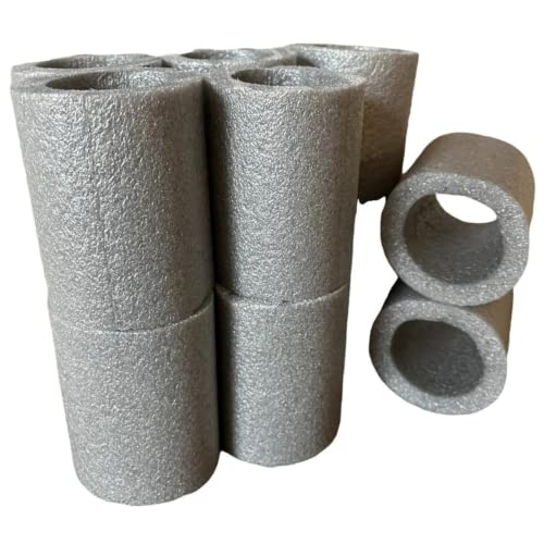 tildECOr 7 cm lange Vorhangabstandshalter – 12 Stück Vorhang-Abstandshalter für Ösenvorhänge, geeignet für Stangen bis zu 35 mm Durchmesser tildECOr 7 cm lange Vorhangabstandshalter – 12 Stück Vorhang-Abstandshalter für Ösenvorhänge, geeignet für Stangen bis zu 35 mm Durchmesser von tildECOr