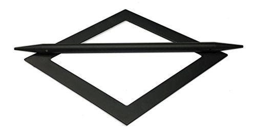 Dekospange Raute schwarz von tilldekor