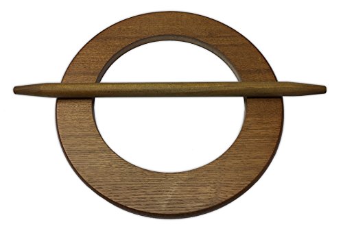 Tilldekor Raffspange KREIS, Holz, nussbaum, Gardinenspange mit Befestigungsstab Tilldekor Raffspange KREIS, Holz, nussbaum, Gardinenspange mit Befestigungsstab von tilldekor