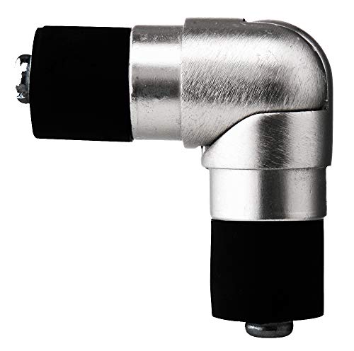 tilldekor Gelenkverbinder/Eckverbinder für Gardinenstangen 16 mm Ø, Edelstahl-Optik tilldekor Gelenkverbinder/Eckverbinder für Gardinenstangen 16 mm Ø, Edelstahl-Optik von tilldekor