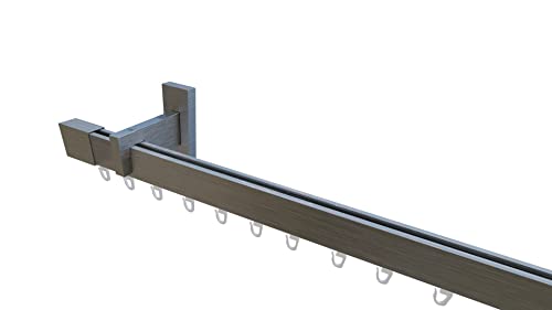 tilldekor Innenlaufsystem Gardinenstange Inline, kantig, Aluminium, 230 cm, 1-Lauf, Edelstahl-gebürstet tilldekor Innenlaufsystem Gardinenstange Inline, kantig, Aluminium, 230 cm, 1-Lauf, Edelstahl-gebürstet von tilldekor