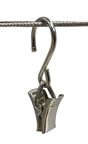 tilldekor Seilklammern aus Metall, 20 Stück tilldekor Seilklammern aus Metall, 20 Stück von tilldekor