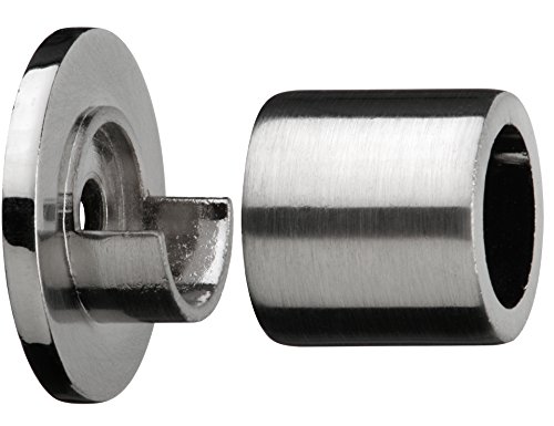 tilldekor Wandlager für Gardinenstangen, Edelstahl-Optik,Ø 16 mm, inkl. Montagematerial tilldekor Wandlager für Gardinenstangen, Edelstahl-Optik,Ø 16 mm, inkl. Montagematerial von tilldekor