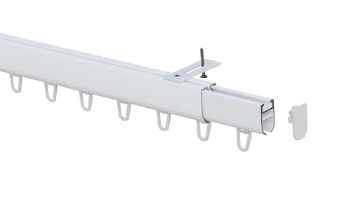 tilldekor ausziehbare Innenlauf Gardinenstange EXTEND, weiß, 1-Lauf, 200-350 cm, inkl. Trägern und Gleitern tilldekor ausziehbare Innenlauf Gardinenstange EXTEND, weiß, 1-Lauf, 200-350 cm, inkl. Trägern und Gleitern von tilldekor