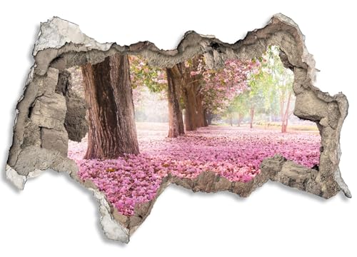 3D Wandtattoo selbstklebend Wanddurchbruch | Loch in der Wand Mauerloch | Wetterfeste Wandsticker Gross Innen und Outdoor | 60x40cm Wald Kirschblüte 3D Wandtattoo selbstklebend Wanddurchbruch | Loch in der Wand Mauerloch | Wetterfeste Wandsticker Gross Innen und Outdoor | 60x40cm Wald Kirschblüte von timalo