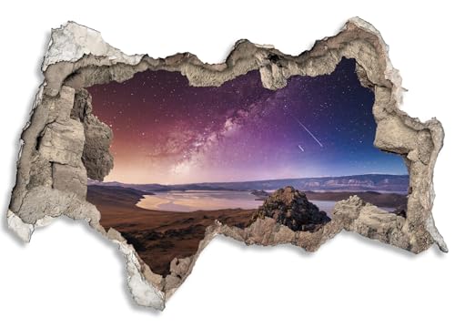 3D Wandtattoo selbstklebend Wanddurchbruch | Loch in der Wand Mauerloch | Wetterfeste Wandsticker Gross Innen und Outdoor | 60x40cm Wüste Milchstraße Sterne Nacht 3D Wandtattoo selbstklebend Wanddurchbruch | Loch in der Wand Mauerloch | Wetterfeste Wandsticker Gross Innen und Outdoor | 60x40cm Wüste Milchstraße Sterne Nacht von timalo