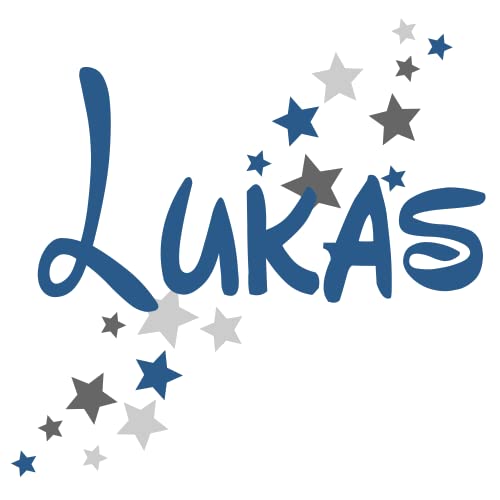 Türaufkleber mit Namen 73064-29cm-tricolore-enzian-dunkelgrau-grau, mit Sternen, fürs Spielzimmer Jungenzimmer, Kinderzimmer Jungen, Wandtattoo Wunschname Türaufkleber mit Namen 73064-29cm-tricolore-enzian-dunkelgrau-grau, mit Sternen, fürs Spielzimmer Jungenzimmer, Kinderzimmer Jungen, Wandtattoo Wunschname von timalo