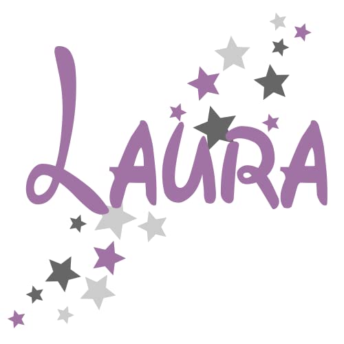 timalo Türaufkleber mit Namen 73064-29cm-tricolore-lavendel-dunkelgrau-grau, mit Sternen, fürs Spielzimmer Jungenzimmer, Kinderzimmer Jungen, Wandtattoo Wunschname timalo Türaufkleber mit Namen 73064-29cm-tricolore-lavendel-dunkelgrau-grau, mit Sternen, fürs Spielzimmer Jungenzimmer, Kinderzimmer Jungen, Wandtattoo Wunschname von timalo