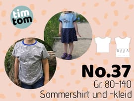 timtom No. 37 Sommershirt und -kleid von timtom
