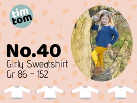 timtom No. 40 Girly Sweatshirt von timtom