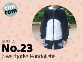 timtom No.23 Sweatjacke (Pandaliebe) von timtom