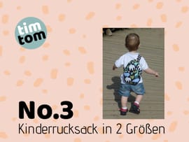 timtom No.3 Kinderrucksack (Oskar) von timtom