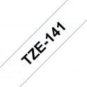 Brother tze141 Generisches laminiertes Etikettenband, schwarzer Text auf transparentem Hintergrund, Breite 18 mm x 8 m von tintasycartuchos.com
