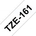 Brother tze161 Generisches laminiertes Etikettenband, schwarzer Text auf transparentem Hintergrund, Breite 36 mm x 8 m von tintasycartuchos.com