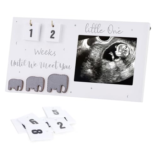 Baby Bilderrahmen,24 x 12.7 cm Baby Sonogramm Bilderrahmen,Baby Ultraschallbilder Fotorahmen aus Holz,Sonogramm Bilderrahmen mit Baby Countdown Wochen,Für Babyankündigungen und werdende Eltern Baby Bilderrahmen,24 x 12.7 cm Baby Sonogramm Bilderrahmen,Baby Ultraschallbilder Fotorahmen aus Holz,Sonogramm Bilderrahmen mit Baby Countdown Wochen,Für Babyankündigungen und werdende Eltern von tintoke