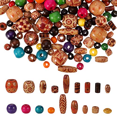 tiopeia 800 Stück Bunte Holzperlen Set Verschiedene Formen & Muster Perlen Kugeln für DIY Schmuck, Arts Crafts, Halskette, Armbänder tiopeia 800 Stück Bunte Holzperlen Set Verschiedene Formen & Muster Perlen Kugeln für DIY Schmuck, Arts Crafts, Halskette, Armbänder von tiopeia