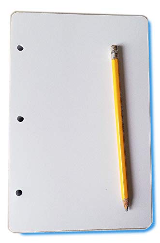 Nachfüllmine 200 Blatt - 3 Löcher - A5 14,5 x 20,5 cm. Dickes weißes Papier 120 g - DIN A5 3-Loch - für A5-Ordner mit 3 Ringen Nachfüllmine 200 Blatt - 3 Löcher - A5 14,5 x 20,5 cm. Dickes weißes Papier 120 g - DIN A5 3-Loch - für A5-Ordner mit 3 Ringen von tipome