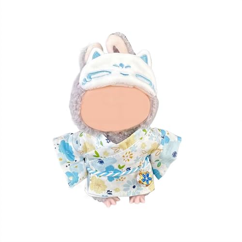 Kimono-Kleidung, geeignet für 17 cm große Puppen, traditionelles japanisches Kimono-Outfit, niedlicher Anzug, Kleidung und Zubehör für 17 cm Oberkleidungsersatz Kimono-Kleidung, geeignet für 17 cm große Puppen, traditionelles japanisches Kimono-Outfit, niedlicher Anzug, Kleidung und Zubehör für 17 cm Oberkleidungsersatz von tkerinse
