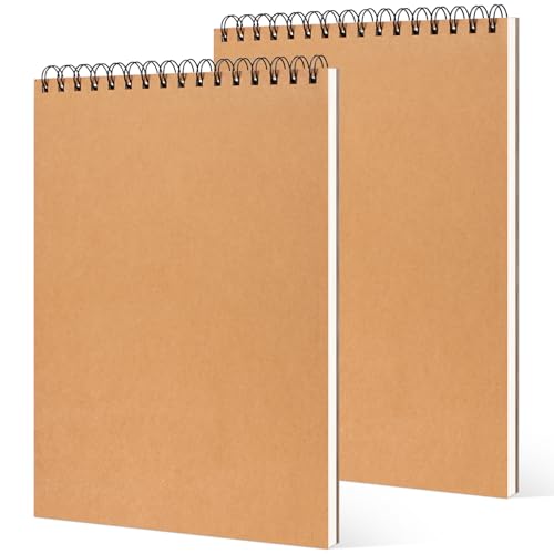 2 Pack Skizzenblock A3 Zeichenblock Spiralbindung - Mikroperforiertes Zeichenpapier - 40 Blatt 160 GSM Zeichenbuch für Kinder, Zeichenblock zum Skizzieren, Hochformat - 43 x 29,8 cm 2 Pack Skizzenblock A3 Zeichenblock Spiralbindung - Mikroperforiertes Zeichenpapier - 40 Blatt 160 GSM Zeichenbuch für Kinder, Zeichenblock zum Skizzieren, Hochformat - 43 x 29,8 cm von tomoneed