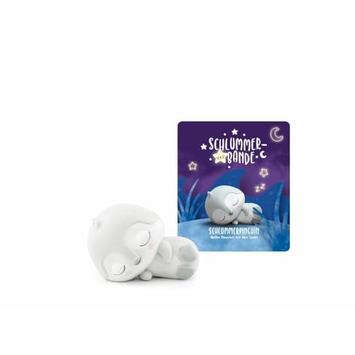 tonies Hörfigur für Toniebox, Schlummerbande - Schlummerpinguin - Weißes Rauschen aus dem Ozean, Hörspiel für Kinder ab 3 Jahren, Spielzeit ca. 120 Minuten von tonies