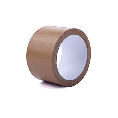 2 Rollen rotes Klebeband, wasserdicht, selbstklebend, Reparaturband, Buchbindung, Gewebeband, für Innen- und Außenbereich, Reparaturen, 10 cm x 10 m, Braun von tooloflife