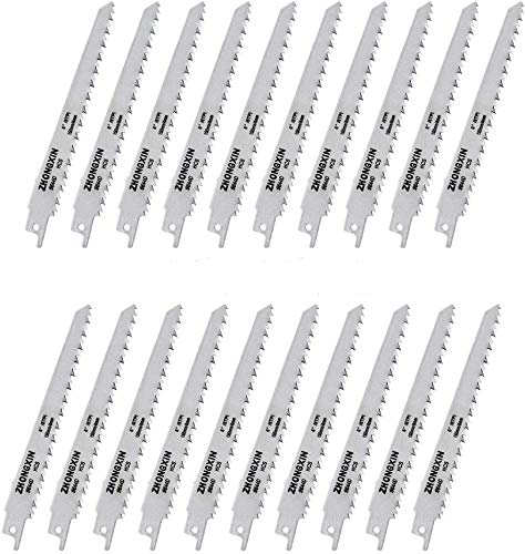20 Stück Klingen 150mm x19mm x 0.9mm Säbelsäbel Holzklingen R644D für Bosch Makita etc. 20 Stück Klingen 150mm x19mm x 0.9mm Säbelsäbel Holzklingen R644D für Bosch Makita etc. von tooloflife