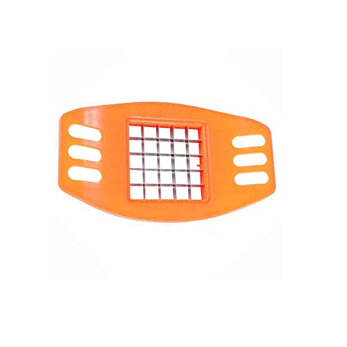 Kartoffelschneider Kartoffelschneider Obstschneider Fritesschneider Frite-Schneider für Gemüse, Zwiebeln, Karotten, Gurken (Orange) von tooloflife