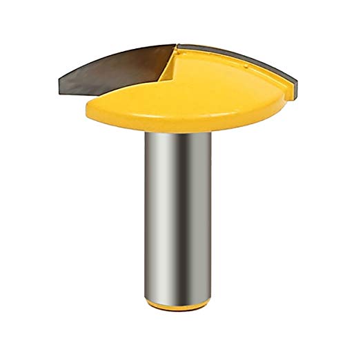 tooloflife Horizontal-Kronenfräser, 1-3/4" Kronkorken-Fräser, Crown Fräser mit 1/2" Schaft, Wolframcarbid, Rundschnitt, 1 Flüte tooloflife Horizontal-Kronenfräser, 1-3/4" Kronkorken-Fräser, Crown Fräser mit 1/2" Schaft, Wolframcarbid, Rundschnitt, 1 Flüte von tooloflife