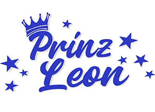 Kinder Motiv Wandtattoo & Namen - Kinderzimmer Aufkleber Wunschnamen - Jungen Prinz Kindernamen Text nach Wunsch mit Vorschau selbst gestalten Kinder Motiv Wandtattoo & Namen - Kinderzimmer Aufkleber Wunschnamen - Jungen Prinz Kindernamen Text nach Wunsch mit Vorschau selbst gestalten von topdesignshop