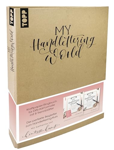 My Handlettering World Ringbuch DIN A4: Kraftpapier-Ringbuch zum individuellen Gestalten mit 8 Trennblättern My Handlettering World Ringbuch DIN A4: Kraftpapier-Ringbuch zum individuellen Gestalten mit 8 Trennblättern von Frech
