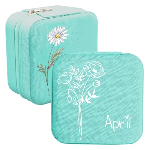 toyofmine Personalisierte Schmuckschatulle, Reise Schmuckkästchen,Personalisierte Schmuckkästchen mit Namen, Geschenk für Freundin, Mama, Freundin, Geburtstag, Hochzeitstag toyofmine Personalisierte Schmuckschatulle, Reise Schmuckkästchen,Personalisierte Schmuckkästchen mit Namen, Geschenk für Freundin, Mama, Freundin, Geburtstag, Hochzeitstag von toyofmine