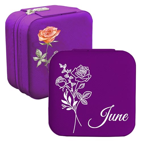 toyofmine Personalisierte Schmuckschatulle, Reise Schmuckkästchen,Personalisierte Schmuckkästchen mit Namen, Geschenk für Freundin, Mama, Freundin, Geburtstag, Hochzeitstag toyofmine Personalisierte Schmuckschatulle, Reise Schmuckkästchen,Personalisierte Schmuckkästchen mit Namen, Geschenk für Freundin, Mama, Freundin, Geburtstag, Hochzeitstag von toyofmine
