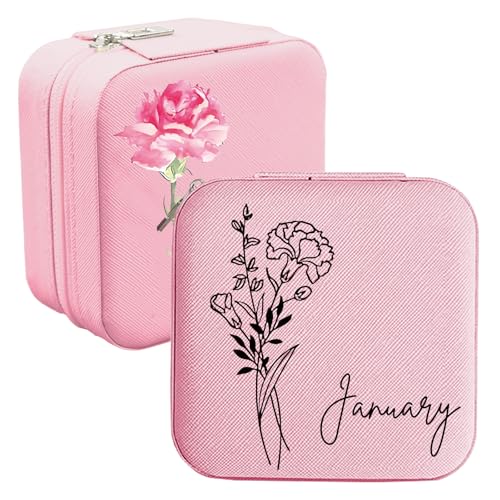 toyofmine Personalisierte Schmuckschatulle, Reise Schmuckkästchen,Personalisierte Schmuckkästchen mit Namen, Geschenk für Freundin, Mama, Freundin, Geburtstag, Hochzeitstag toyofmine Personalisierte Schmuckschatulle, Reise Schmuckkästchen,Personalisierte Schmuckkästchen mit Namen, Geschenk für Freundin, Mama, Freundin, Geburtstag, Hochzeitstag von toyofmine