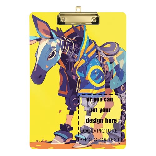 Cartoon-Stil, Okapi-Tiere, personalisierbar, zerbrechliches Klemmbrett, Acryl, niedlich, für Trainer, medizinisches Klassenzimmer, Größe 22,9 x 30,5 cm Cartoon-Stil, Okapi-Tiere, personalisierbar, zerbrechliches Klemmbrett, Acryl, niedlich, für Trainer, medizinisches Klassenzimmer, Größe 22,9 x 30,5 cm von tplaotee