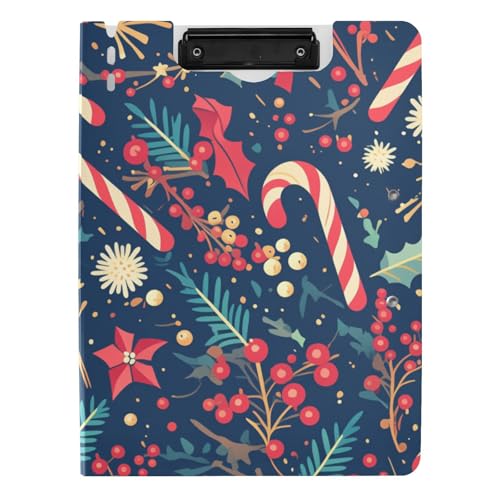 Faltbares Klemmbrett Frohe Weihnachten Zuckerstange A4 Klemmbrett Padfolio Doppelte Metallclips Stifthalter Büro Klemmbrett mit festem Einband Faltbares Klemmbrett Frohe Weihnachten Zuckerstange A4 Klemmbrett Padfolio Doppelte Metallclips Stifthalter Büro Klemmbrett mit festem Einband von tplaotee