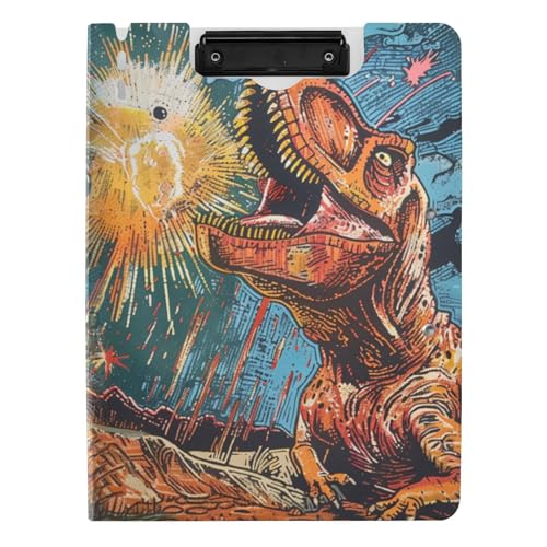 Faltbares Klemmbrett The Planets Hit The Dinosaurs A4 Klemmbrett mit Ordner Doppelte Metallclips Stifthalter Büro Klemmbrett mit Hardcover Faltbares Klemmbrett The Planets Hit The Dinosaurs A4 Klemmbrett mit Ordner Doppelte Metallclips Stifthalter Büro Klemmbrett mit Hardcover von tplaotee