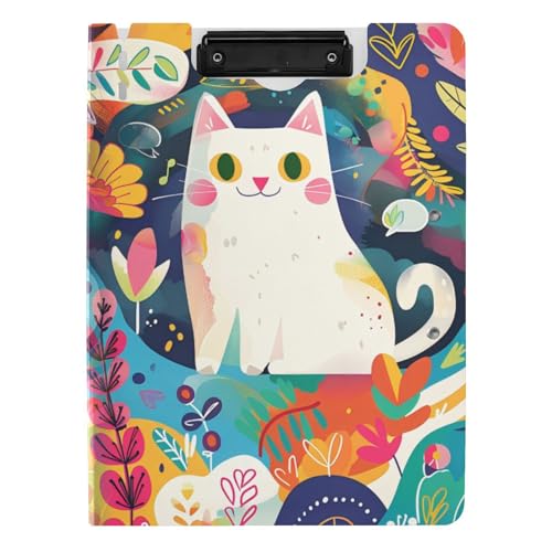 Faltbares Klemmbrett mit Aufbewahrung Die Katze im Garten A4-Klemmbrett Clipfolio Doppelclips Stifthalter Schule Klemmbrett mit Abdeckung Faltbares Klemmbrett mit Aufbewahrung Die Katze im Garten A4-Klemmbrett Clipfolio Doppelclips Stifthalter Schule Klemmbrett mit Abdeckung von tplaotee