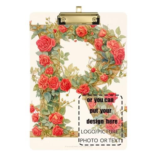 Floralmorphischer Buchstabe E, rote Rosen, Blume, Aquarell-Stil, personalisierbarer Ordner mit Klemmbrett innen, Kunststoff für Klassenzimmer, Zubehör für Lehrer, Gymnasium, Größe 22,9 x 30,5 cm Floralmorphischer Buchstabe E, rote Rosen, Blume, Aquarell-Stil, personalisierbarer Ordner mit Klemmbrett innen, Kunststoff für Klassenzimmer, Zubehör für Lehrer, Gymnasium, Größe 22,9 x 30,5 cm von tplaotee