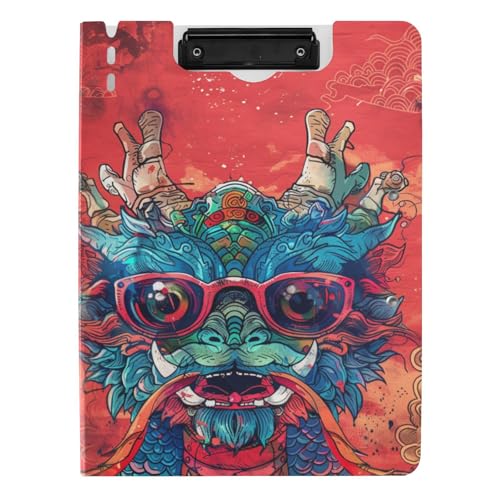 Klemmbrett Cool Chinese Dragon A4 Klemmbrett Folio Binder Doppelclips Stifthalter Schule Klemmbrett mit Abdeckung Klemmbrett Cool Chinese Dragon A4 Klemmbrett Folio Binder Doppelclips Stifthalter Schule Klemmbrett mit Abdeckung von tplaotee