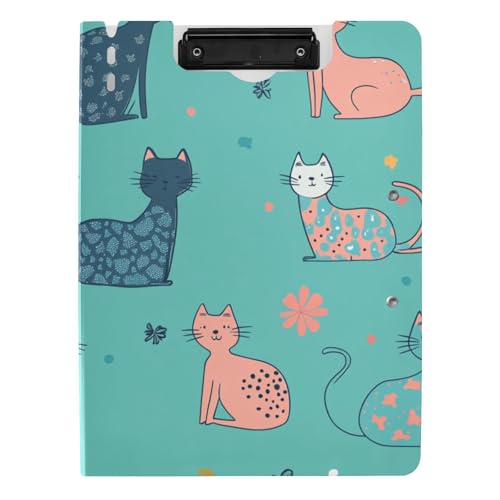 Klemmbrett Faltbares Cartoon Curlcats Türkis A4 Klemmbrett Folio Binder Zwei Metallclips Stifthalter Büro Klemmbrett mit Abdeckung Klemmbrett Faltbares Cartoon Curlcats Türkis A4 Klemmbrett Folio Binder Zwei Metallclips Stifthalter Büro Klemmbrett mit Abdeckung von tplaotee
