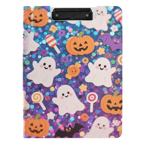 Klemmbrett Ordner Halloween Pailletten Gelb Kürbis A4 Klemmbrett Binder Doppelte Metallclips Stifthalter Schule Klemmbrett mit Hardcover Klemmbrett Ordner Halloween Pailletten Gelb Kürbis A4 Klemmbrett Binder Doppelte Metallclips Stifthalter Schule Klemmbrett mit Hardcover von tplaotee