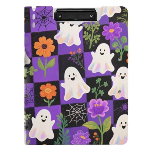 Klemmbrett Ordner Halloween Weiß A4 Klemmbrett Binderfolio Doppelte Metallclips Stifthalter Büro Klemmbrett mit Abdeckung Klemmbrett Ordner Halloween Weiß A4 Klemmbrett Binderfolio Doppelte Metallclips Stifthalter Büro Klemmbrett mit Abdeckung von tplaotee