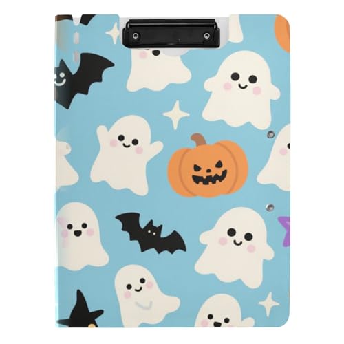 Klemmbrett Ordner Orange Halloween Kürbis A4 Klemmbrett Folio Horizontal und Vertikal Doppelclips Büro Klemmbrett mit Abdeckung Klemmbrett Ordner Orange Halloween Kürbis A4 Klemmbrett Folio Horizontal und Vertikal Doppelclips Büro Klemmbrett mit Abdeckung von tplaotee