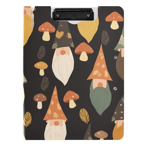 Klemmbrett mit Mappe, niedliche Zwerge, Pilz, A4, Klemmbrett, Folio, Doppelklammern, Stifthalter, Schulklemmbrett mit festem Einband Klemmbrett mit Mappe, niedliche Zwerge, Pilz, A4, Klemmbrett, Folio, Doppelklammern, Stifthalter, Schulklemmbrett mit festem Einband von tplaotee