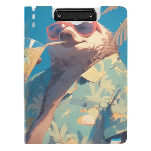 Klemmbrett mit Ordner Blau Sommer Strand Faultier A4 Klemmbrett Clipfolio Doppelclips Stifthalter Schule Klemmbrett mit Abdeckung Klemmbrett mit Ordner Blau Sommer Strand Faultier A4 Klemmbrett Clipfolio Doppelclips Stifthalter Schule Klemmbrett mit Abdeckung von tplaotee