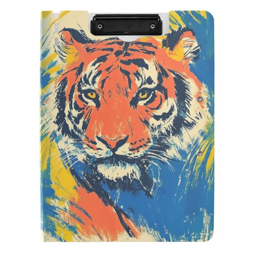 Klemmbrett mit Ordner Doodle Art Tigers A4 Klemmbrett Binder Zwei Metallclips Stifthalter Schule Klemmbrett mit Hardcover Klemmbrett mit Ordner Doodle Art Tigers A4 Klemmbrett Binder Zwei Metallclips Stifthalter Schule Klemmbrett mit Hardcover von tplaotee